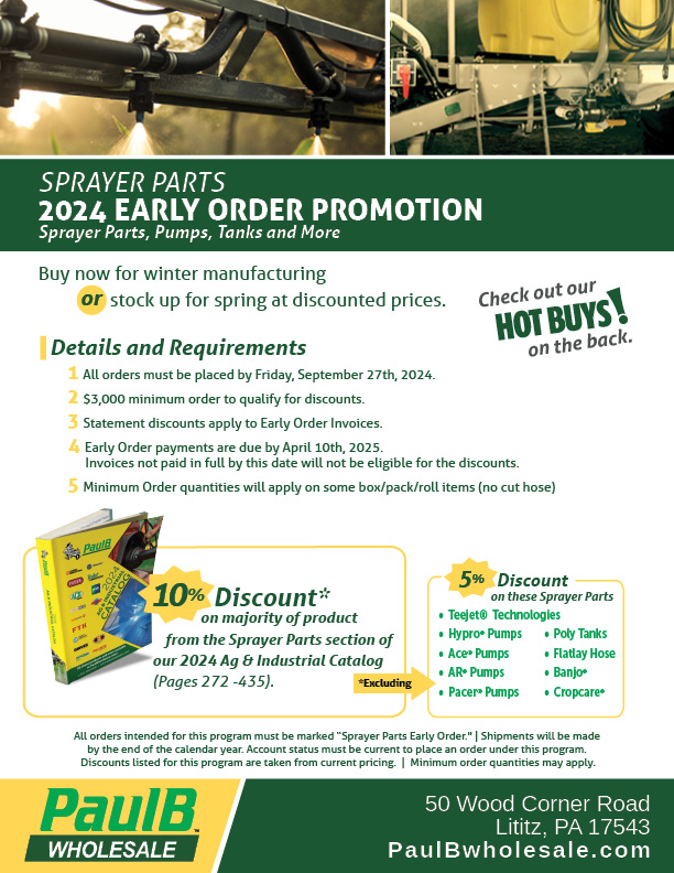 2024 Sprayer Parts Early Order Program PDF Thumbnail